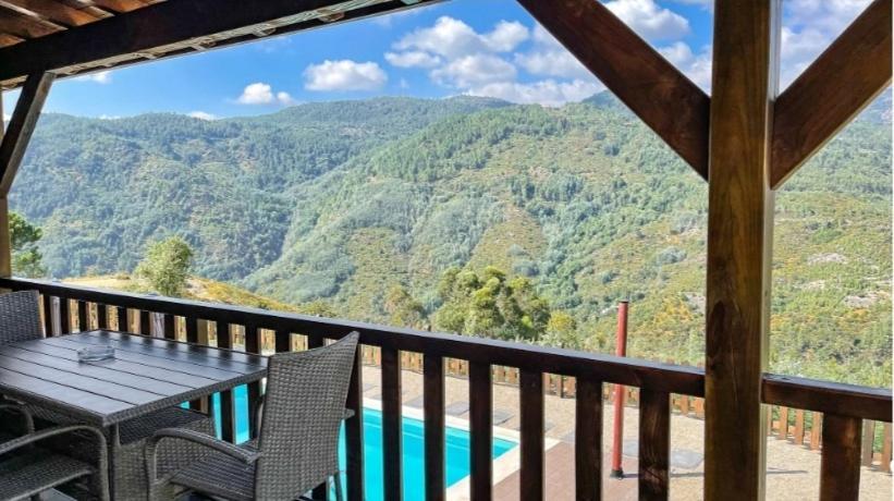 Quinta Da Resteva-Chale Do Rio فييرا دو مينهو المظهر الخارجي الصورة
